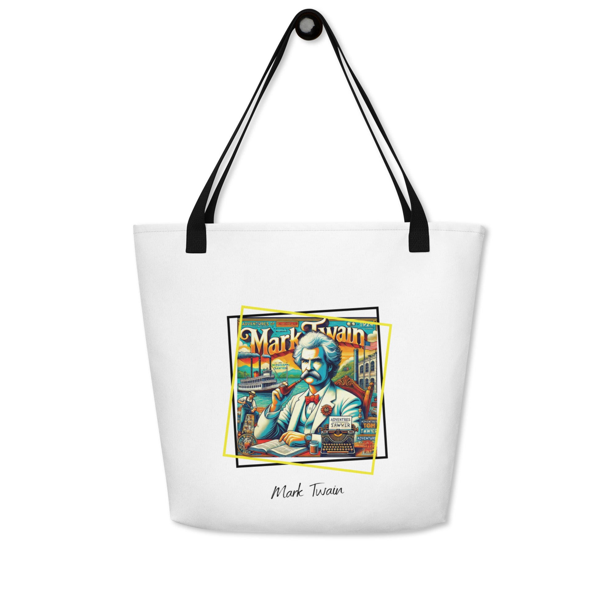 Goat art bag - Mark Twain