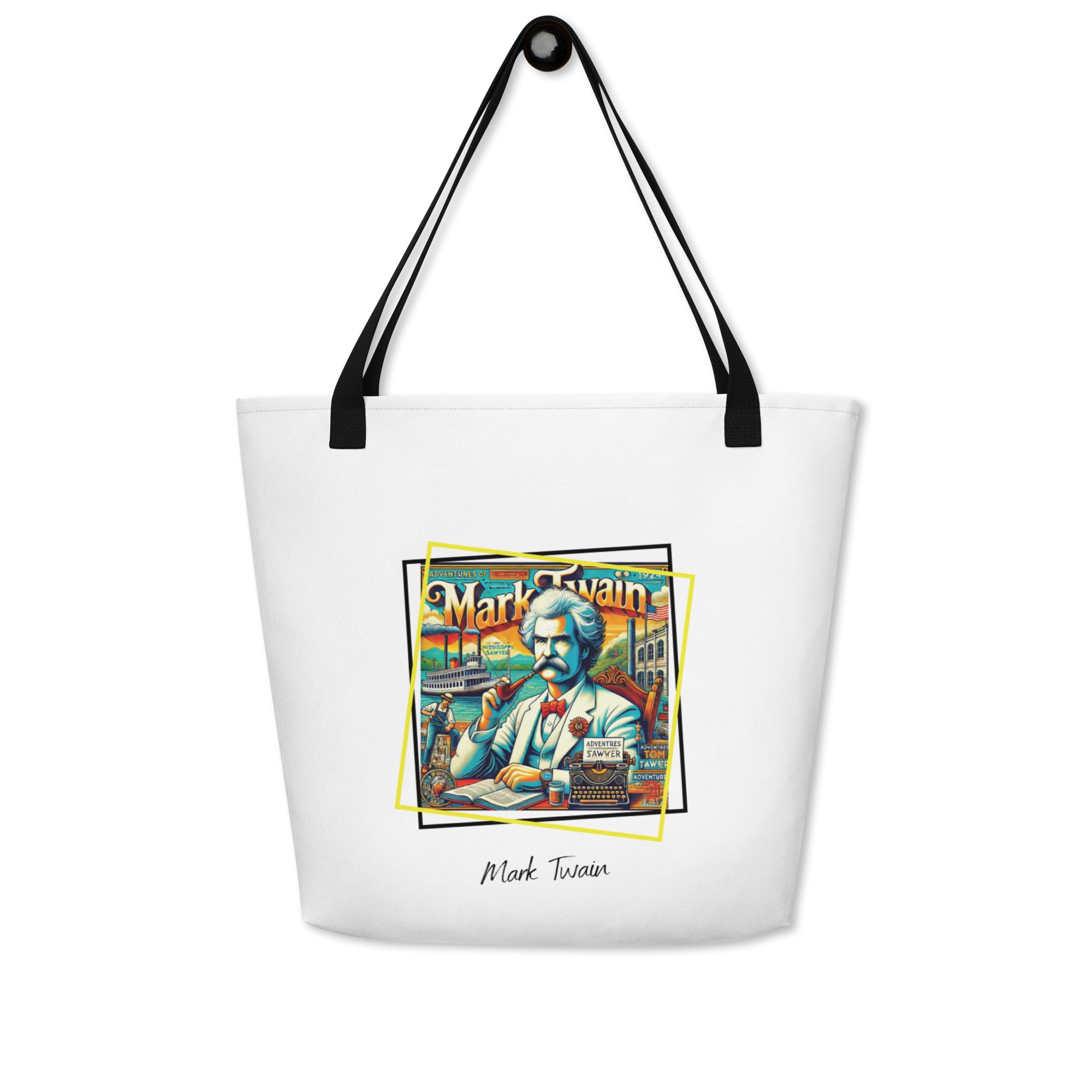 Goat art bag - Mark Twain