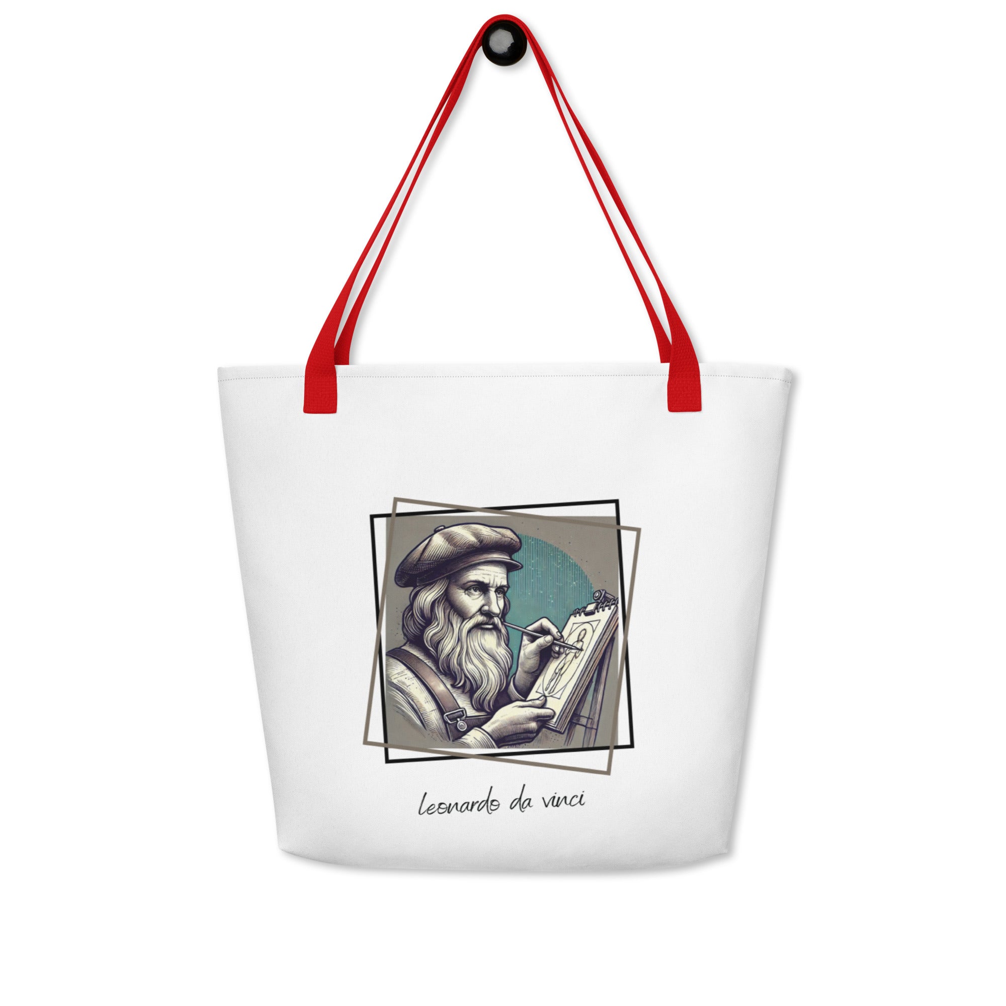 Goat art bag - Leonardo da Vinci