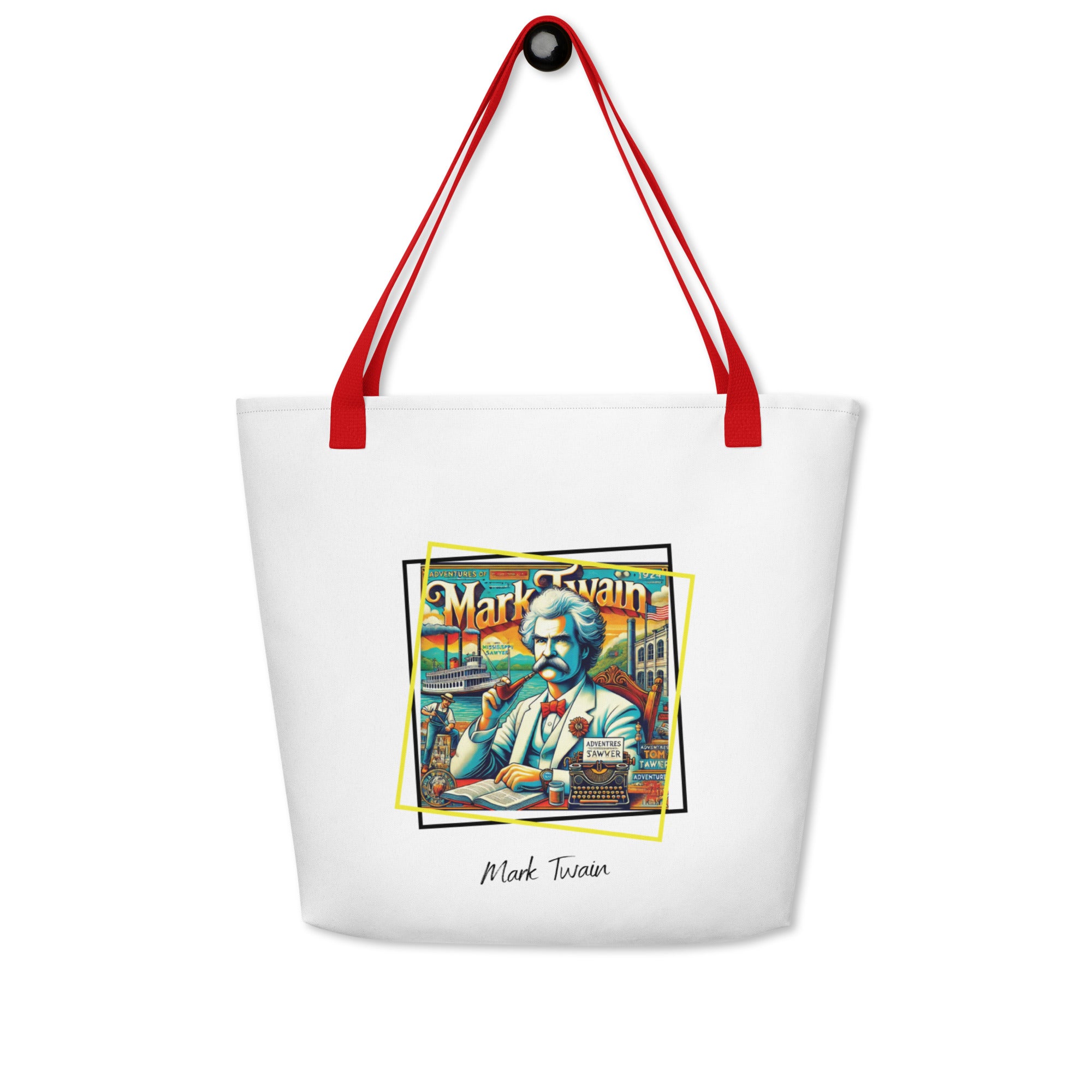 Goat art bag - Mark Twain