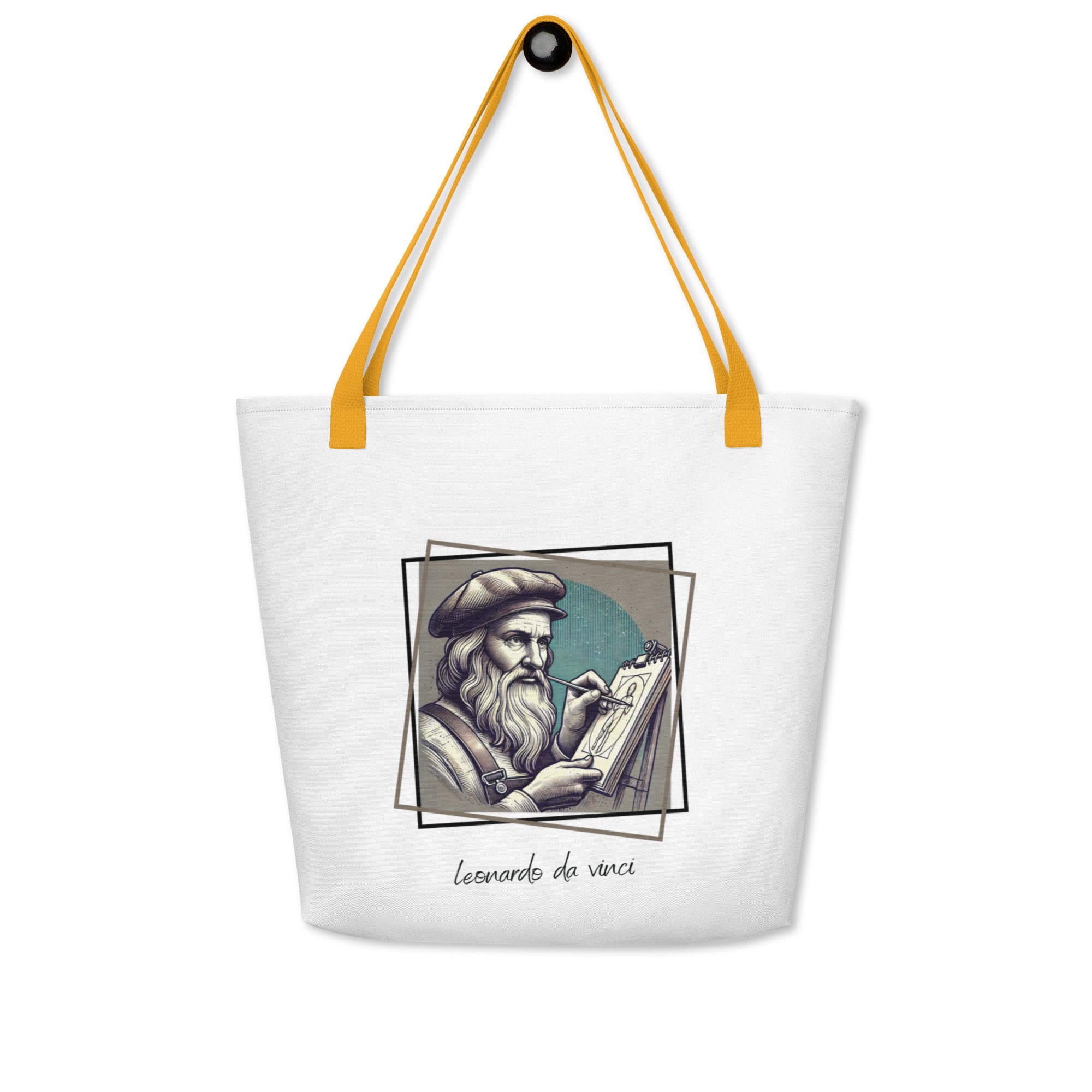 Goat art bag - Leonardo da Vinci