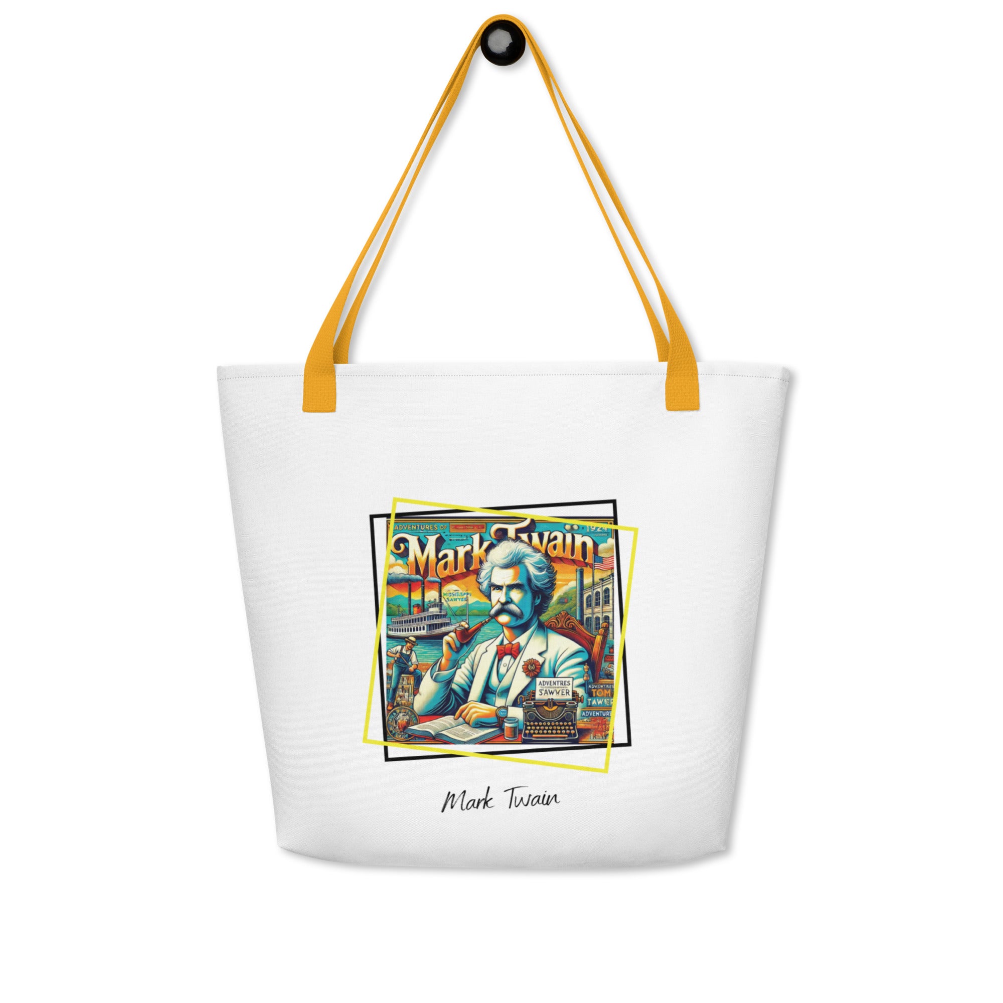 Goat art bag - Mark Twain