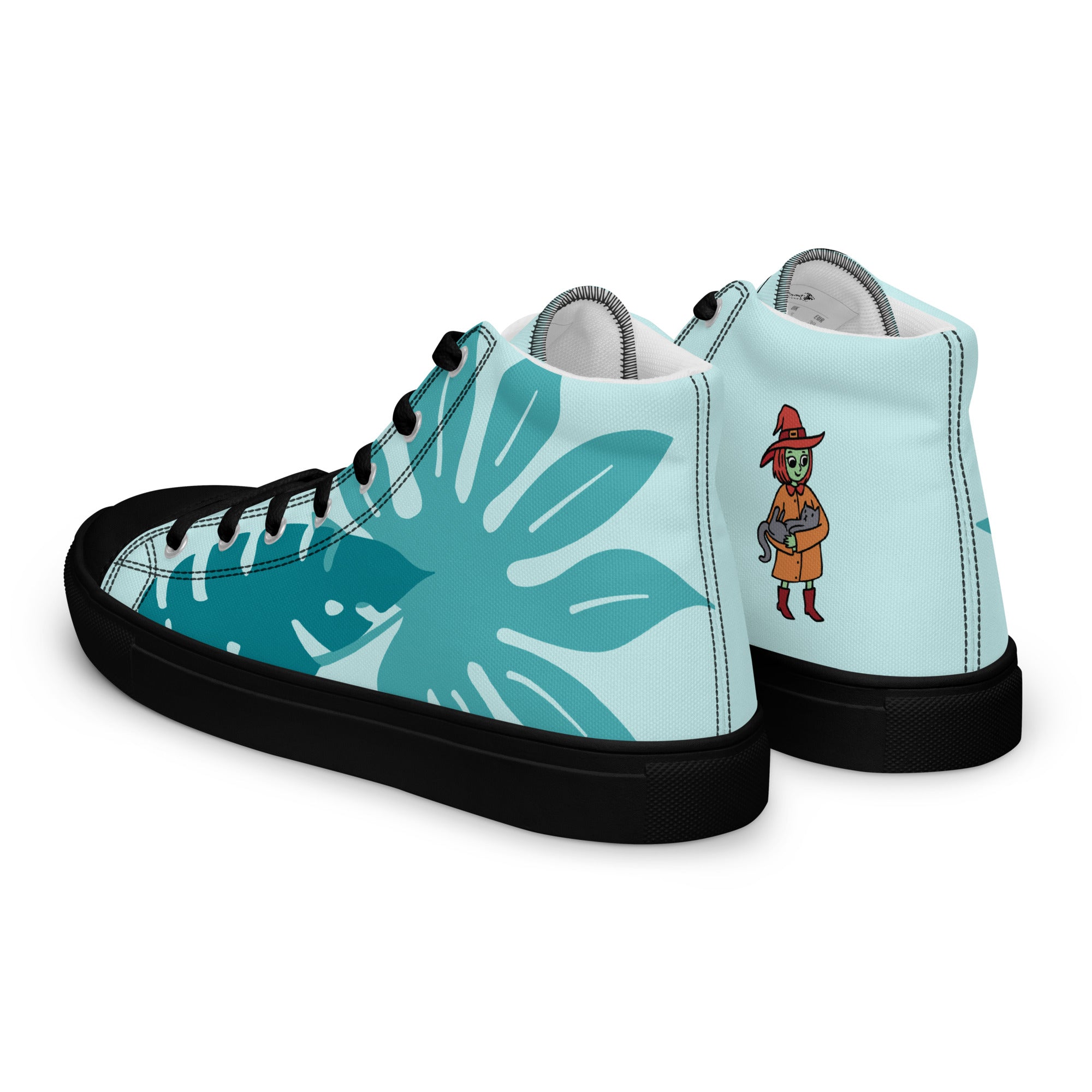 Women’s high top canvas shoes