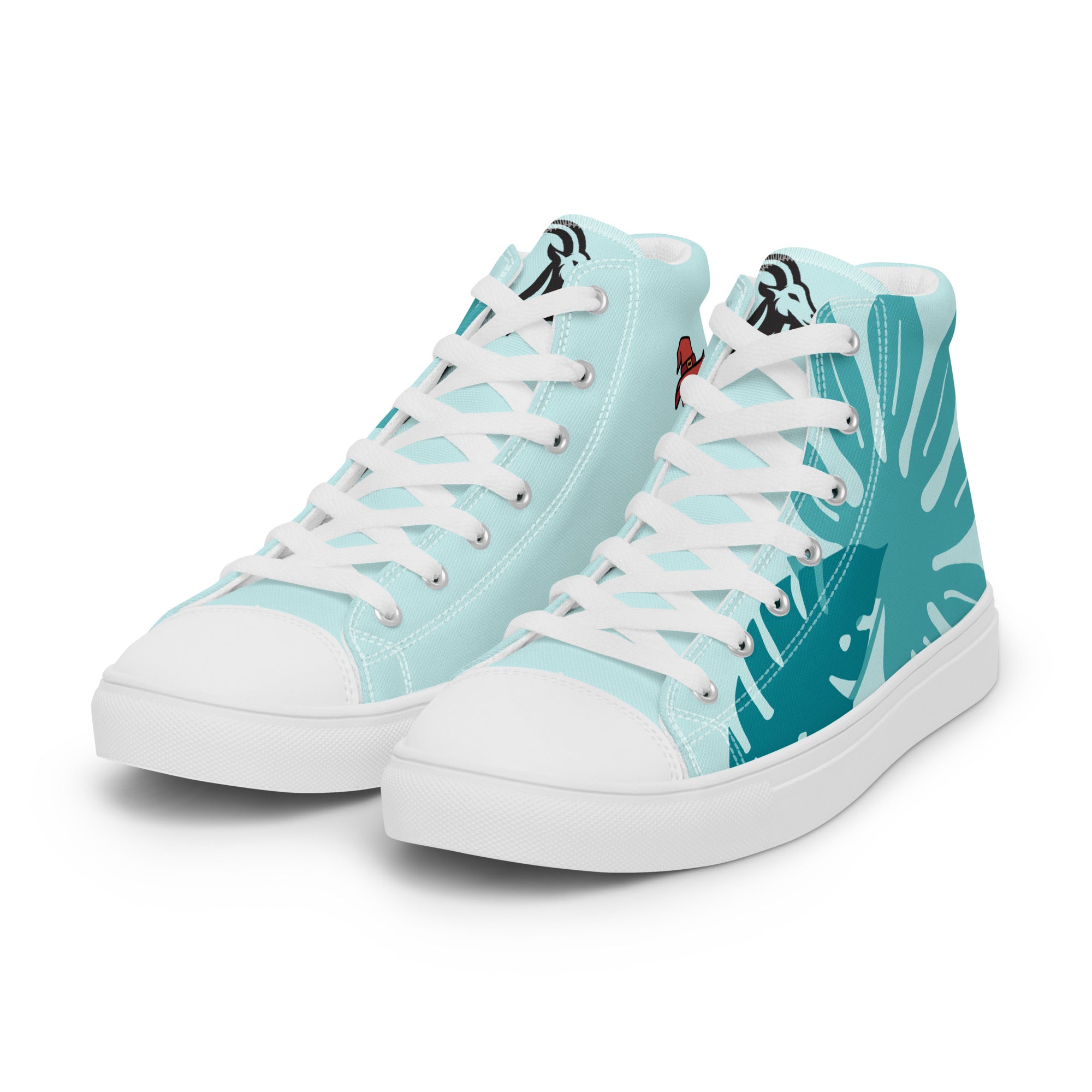 Women’s high top canvas shoes